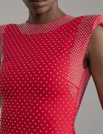 Rochie scurta Karen Millen, rosu