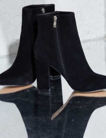 Botine PrettyLittleThing, negru