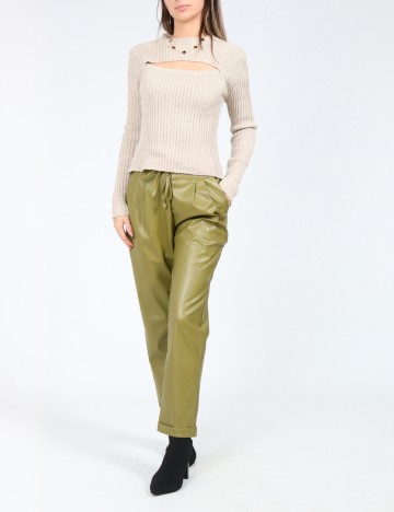 Pantaloni SHEIN, verde