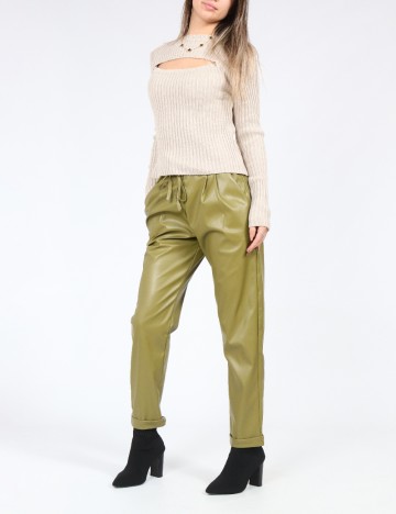 Pantaloni SHEIN, verde