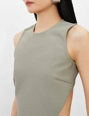 Rochie scurta Karen Millen, verde