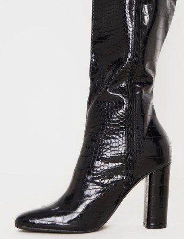 Cizme PrettyLittleThing, negru