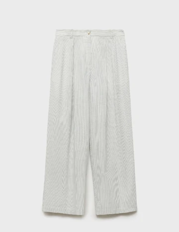 Pantaloni Mango, ecru