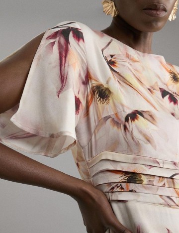 Rochie medie Karen Millen, floral print