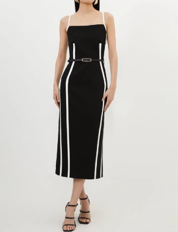 Rochie medie Karen Millen, negru