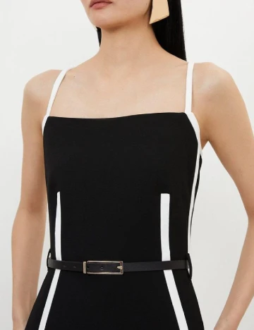 Rochie medie Karen Millen, negru