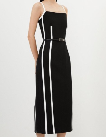 Rochie medie Karen Millen, negru