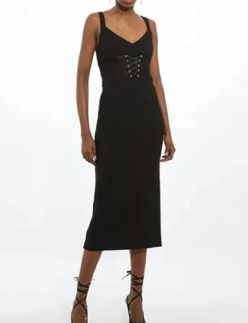 Rochie medie Karen Millen, negru