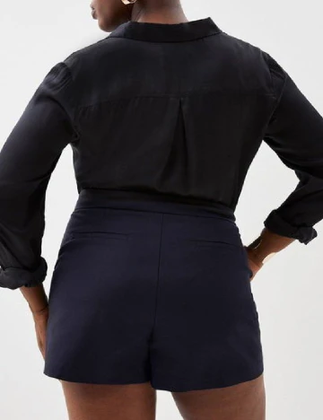 Pantaloni scurti Karen Millen Plus Size, bleumarin