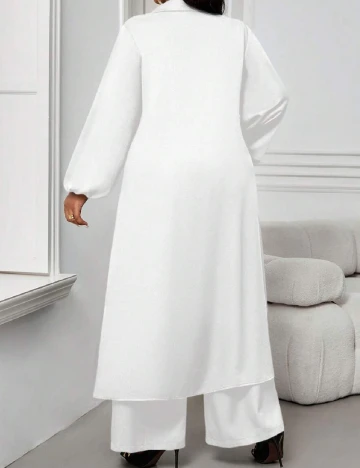 Compleu SHEIN CURVE, alb Alb