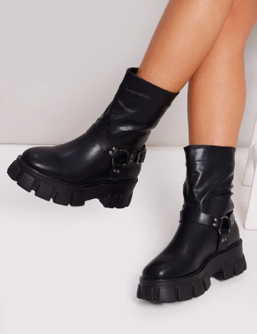 Ghete PrettyLittleThing, negru