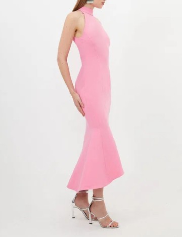 Rochie medie Karen Millen, roz