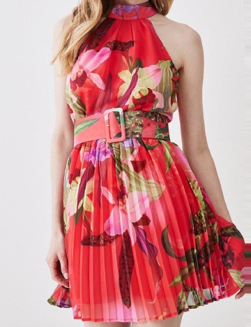 
						Rochie scurta Karen Millen, floral print