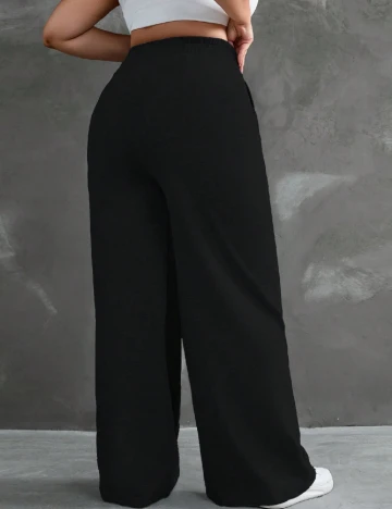 Pantaloni SHEIN CURVE, negru