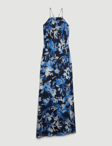 Rochie lunga Karen Millen, albastru