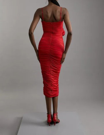 Rochie medie Karen Millen, rosu