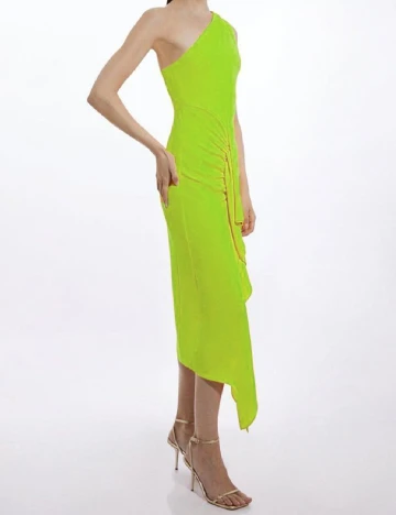 Rochie lunga Karen Millen, verde Verde