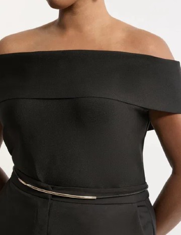 Bluza Karen Millen Plus Size, negru