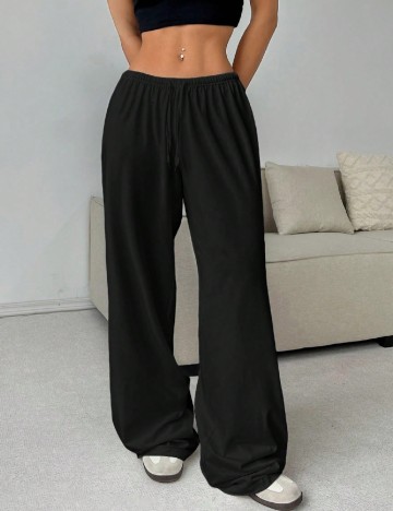 
						Pantaloni SHEIN, negru