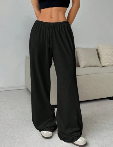 Pantaloni SHEIN, negru