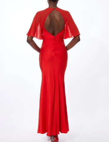 Rochie lunga Karen Millen, rosu