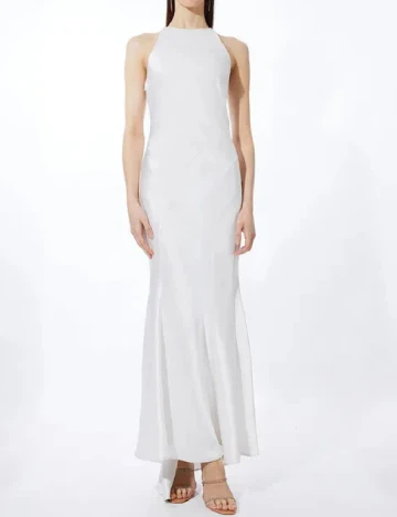 Rochie lunga Karen Millen, alb