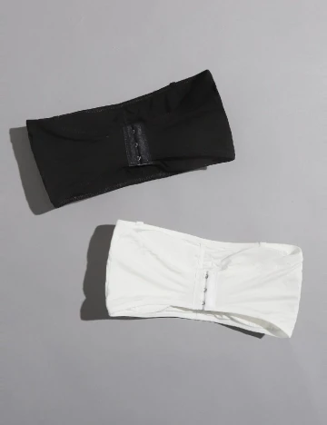 Set sutiene 2 bucati Romwe, alb/negru