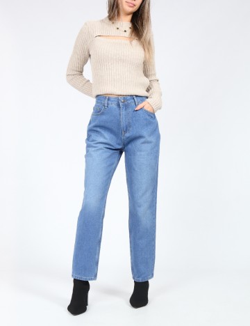 
						Blugi SHEIN, albastru