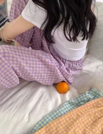 Set pantaloni de pijama 3 bucati SHEIN, mix culori