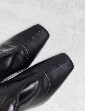 Botine PrettyLittleThing, negru