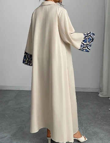 Rochie lunga SHEIN, crem Crem