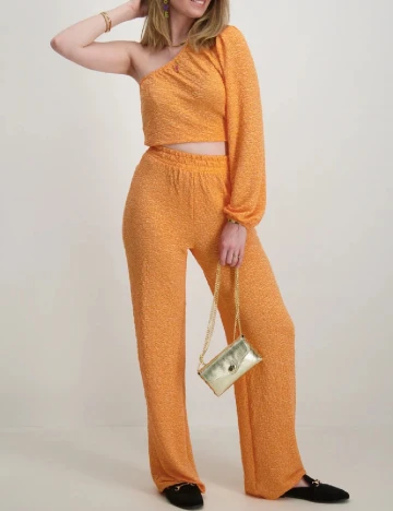 Pantaloni Refined Department, portocaliu Portocaliu