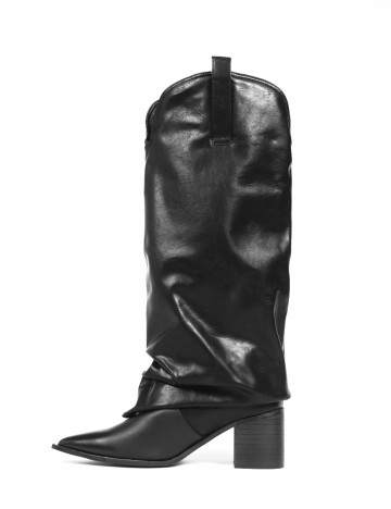 Cizme PrettyLittleThing, negru