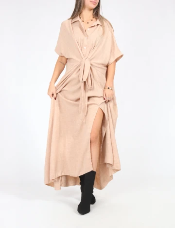 Rochie lunga SHEIN, crem