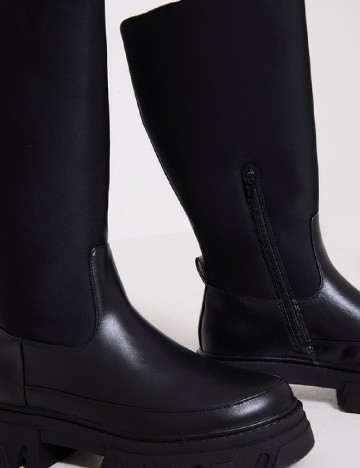 Cizme PrettyLittleThing, negru