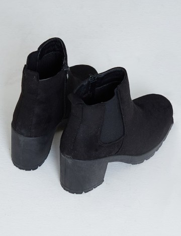 Botine PrettyLittleThing, negru