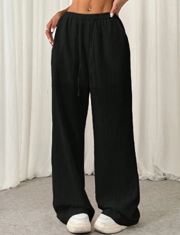 Pantaloni SHEIN, negru