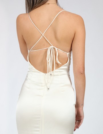 Rochie lunga SHEIN, ecru