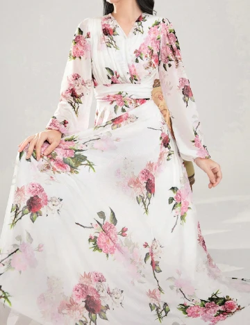Rochie lunga SHEIN, floral print