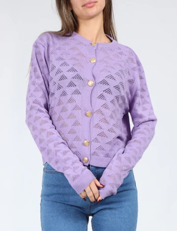 Cardigan SHEIN, mov Mov