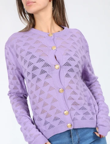 Cardigan SHEIN, mov Mov