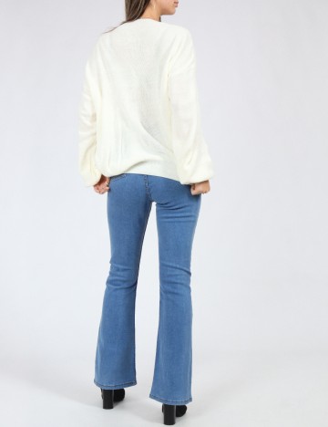 Bluza Oversize SHEIN, alb