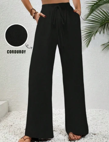 Pantaloni SHEIN, negru