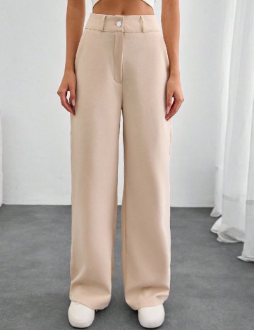 
						Pantaloni SHEIN, crem