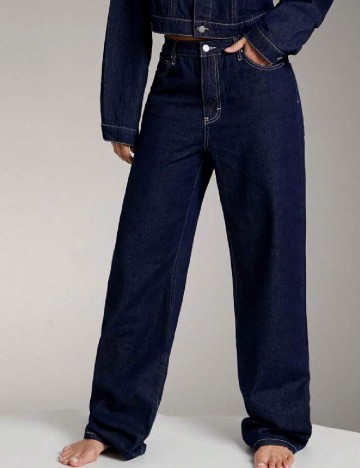 
						Blugi SHEIN, albastru