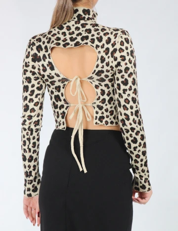 Top Sobe, animal print