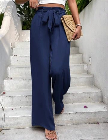 Pantaloni SHEIN, albastru