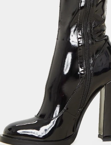 Cizme PrettyLittleThing, negru