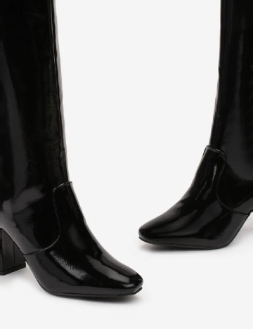 Cizme PrettyLittleThing, negru