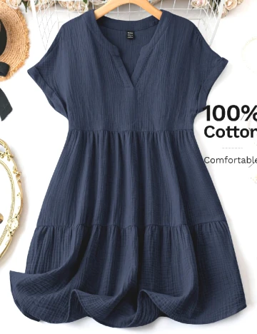 Rochie scurta SHEIN, bleumarin Albastru